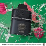 Bewolk Raspberry Watermelon Replacement Pods. A refreshing mix of juicy raspberries and watermelon, with a hint of sweetness with a smooth icy flavour.