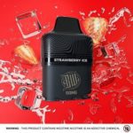 Bewolk Strawberry Ice Replacement Pods. Juicy strawberries with a hint of sweetness with a smooth icy flavour