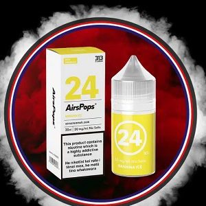 Airspops Banana Ice #24