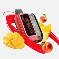 Oxbar GPrime Peach Mango Pineapple. Bursting with flavour with every puff you take.