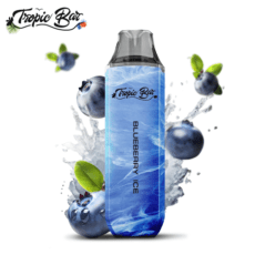 Tropic Bar Blueberry Ice 10000 puffs, a taste of paradise in every puff